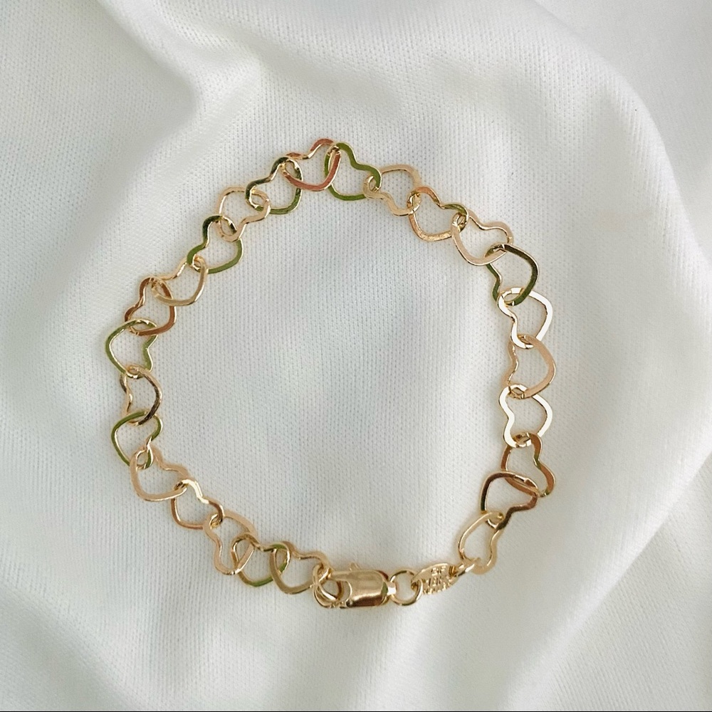 Heart Link Bracelet